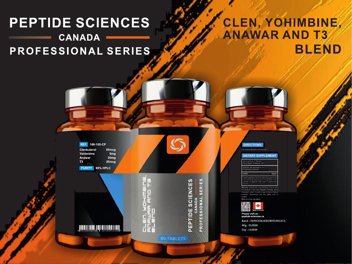 Clen + Yohimbine + Anavar + T3 Blend
