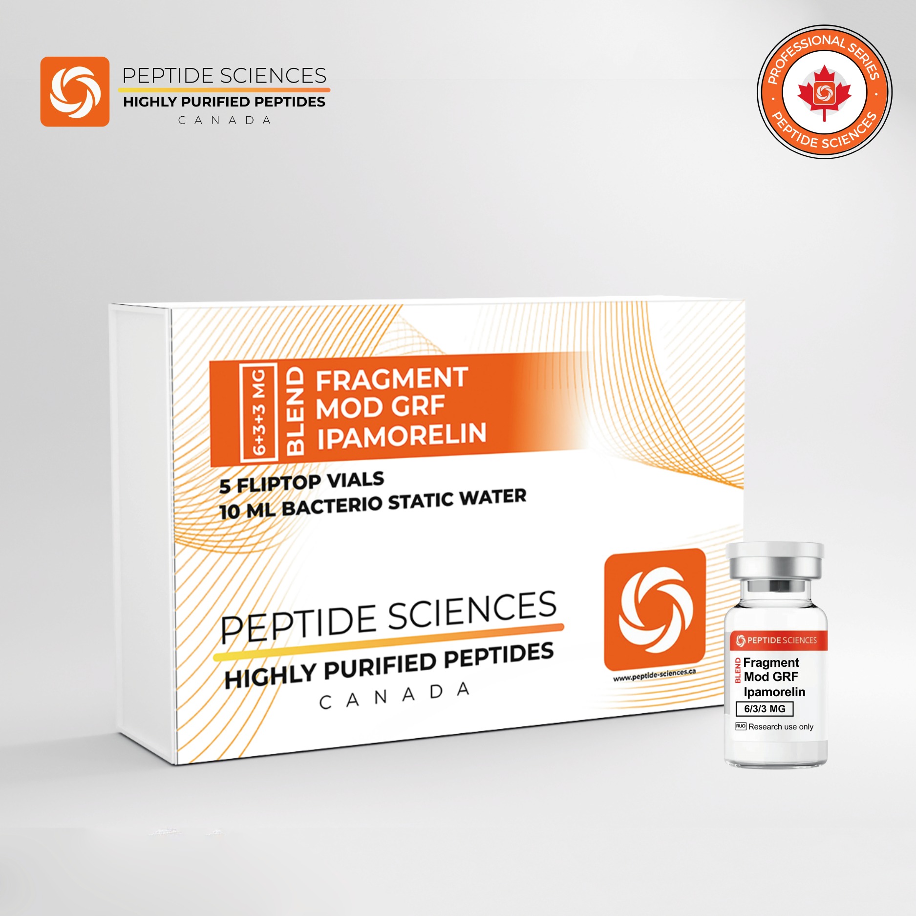 HGH Fragment + MOD GRF 1-29 + Ipamorelin